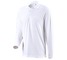 e.s. Longsleeve-Polo cotton Pocket