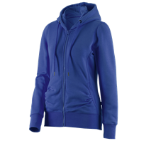 e.s. Hoody-Sweatjacke poly cotton, Damen