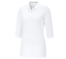 e.s. Piqué-Polo 3/4 Arm cotton stretch, Damen
