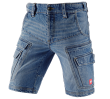 e.s. Cargo Worker-Jeans-Short POWERdenim
