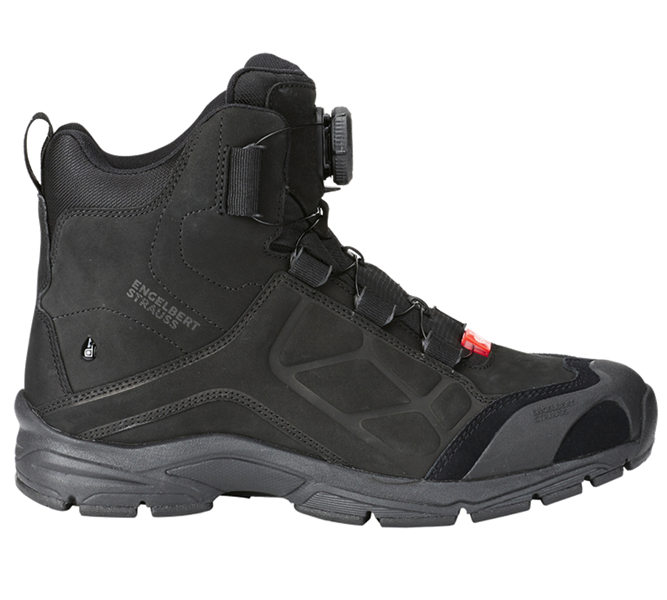 Hauptansicht, Schuhe, e.s. O2 Berufsschuhe Tethys mid, schwarz
