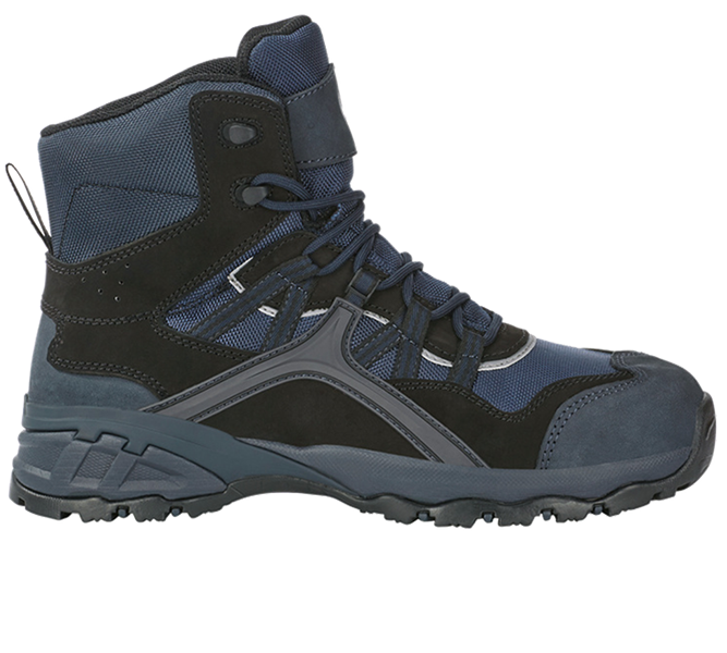 Hauptansicht, S1, e.s. S1 Sicherheitsschuhe Pallas mid, schwarz/saphir