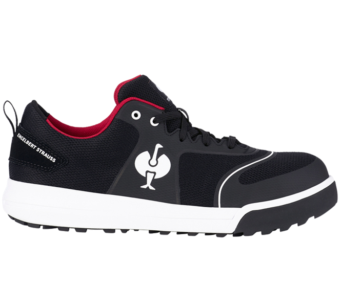 Hauptansicht, S1, S1 Sicherheitshalbschuhe e.s. Vasegus II low, schwarz/weiß