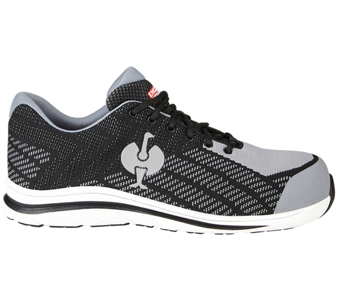 Hauptansicht, S1, S1 Sicherheitshalbschuhe e.s. Tarvos II, platin/schwarz