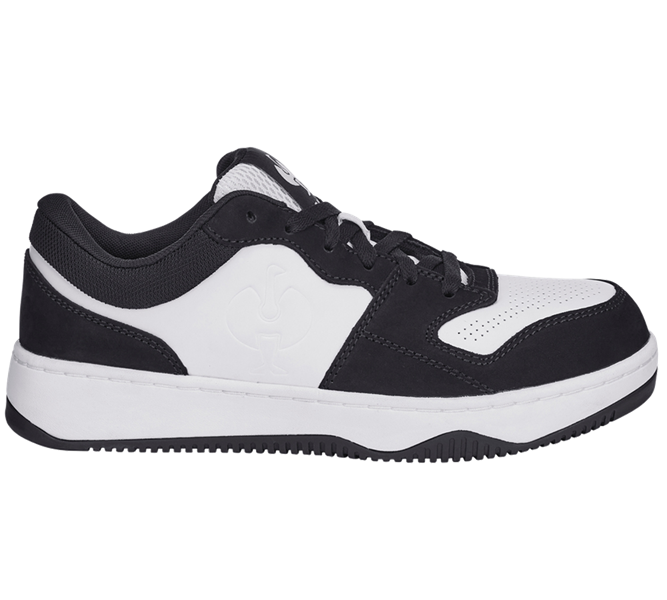 Hauptansicht, Neuheiten, S1 Sicherheitshalbschuhe e.s. Eindhoven low, schwarz/weiß