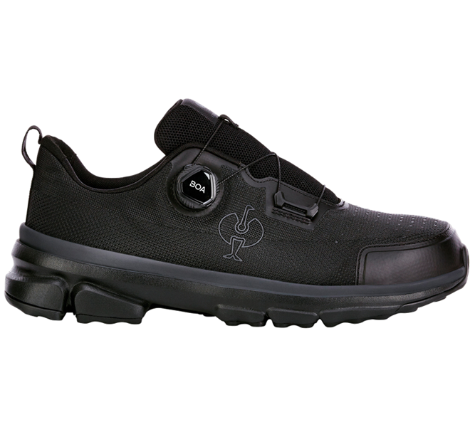 Hauptansicht, Schuhe, S1 Sicherheitshalbschuhe e.s. Triest low, schwarz