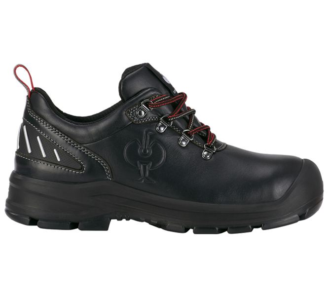Hauptansicht, S3, S3 Sicherheitshalbschuhe e.s. Umbriel II low, schwarz/straussrot