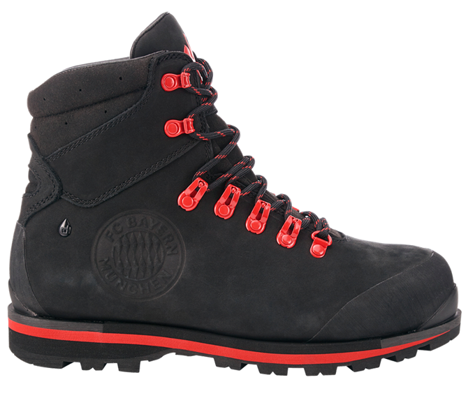 Hauptansicht, Herren, FCB ALPINE SAFETY BOOT S7L HIGH, black/straussred