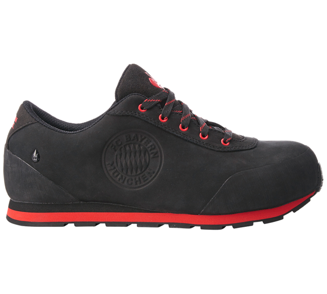 Hauptansicht, Schuhe, FCB ALPINE SAFETY BOOT S7L LOW, black/straussred