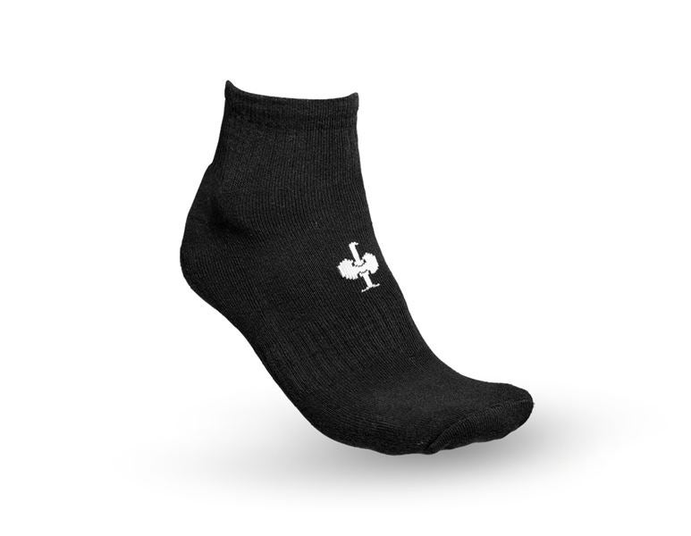 Hauptansicht, Socken | Strümpfe, e.s. Allround Socken Classic light/mid, 3er Pack, schwarz