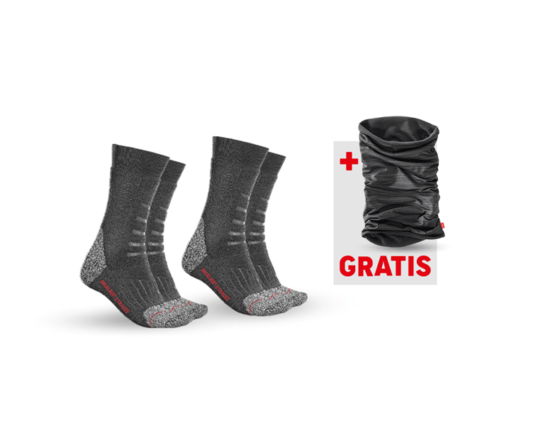 Hauptansicht, Große Geschenke, SET: 2x e.s. Allround Socken Function x-warm/high, schwarz