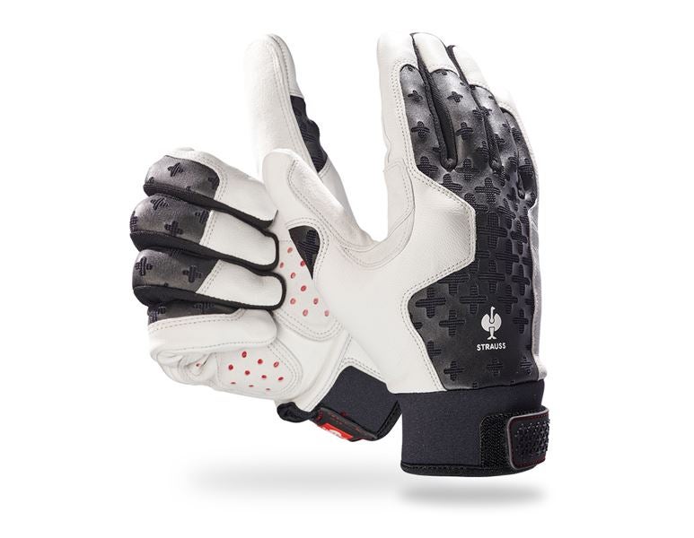 Hauptansicht, Handschuhe, e.s. Leder-Montagehandschuhe ergoplus