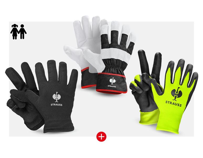 Hauptansicht, Werkzeuge & Accessoires, Kinder-Handschuh Geschenk-Set