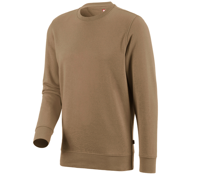 Hauptansicht, Gastro, e.s. Sweatshirt poly cotton, khaki