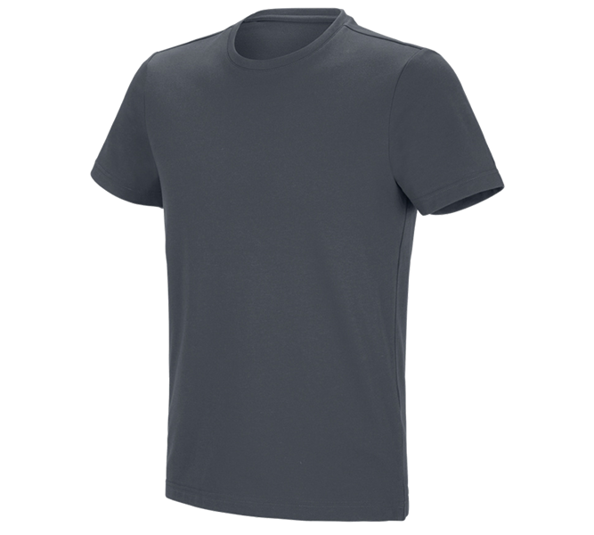 Hauptansicht, T-Shirts, e.s. Funktions T-Shirt poly cotton, anthrazit