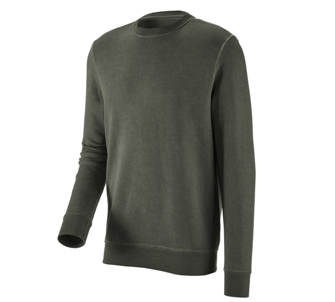 Hauptansicht, Sweats | Hoodies, e.s. Sweatshirt vintage poly cotton, tarngrün vintage