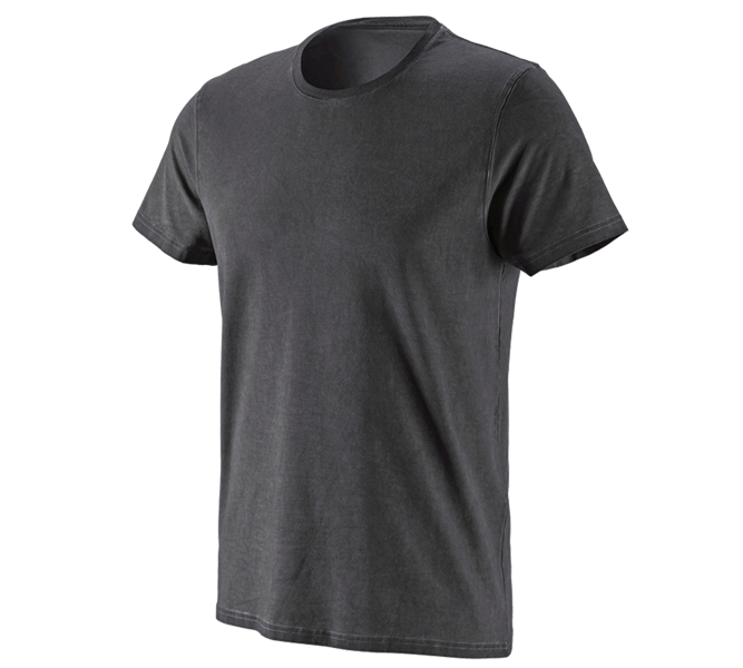 Hauptansicht, Medical, e.s. T-Shirt vintage cotton stretch, oxidschwarz vintage