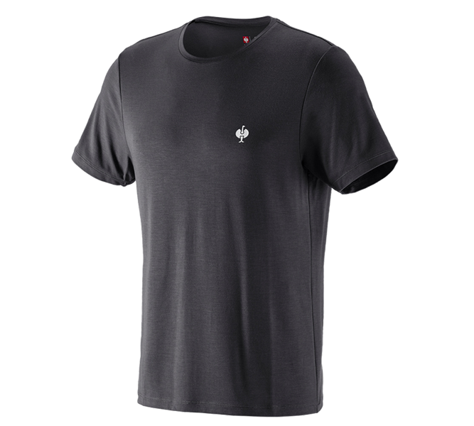 Hauptansicht, Gastro, Modal-Shirt e.s. ventura vintage, schwarz