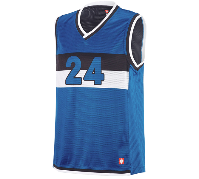 Hauptansicht, T-Shirts, Funktions Tank-Shirt e.s.ambition, enzianblau/graphit