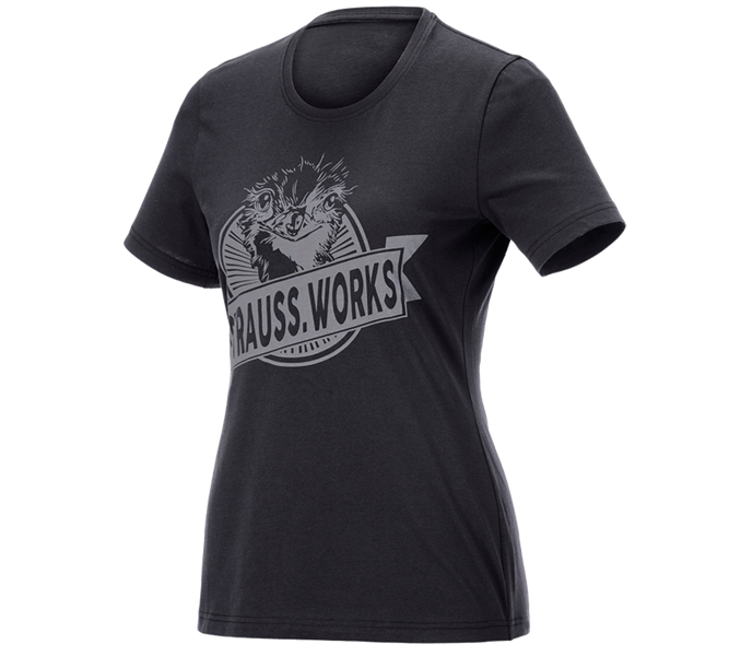 Hauptansicht, Bekleidung, T-Shirt e.s.iconic works, Damen, schwarz