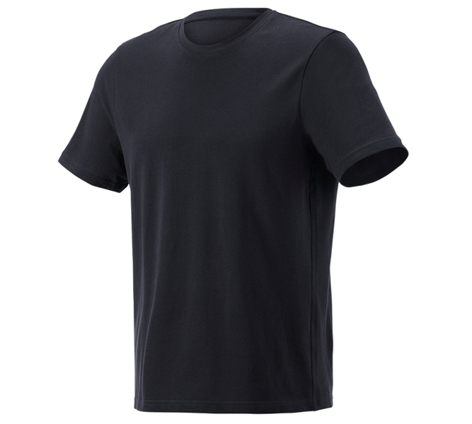 Hauptansicht, Bekleidung, e.s. Piqué-T-Shirt cotton light, schwarz
