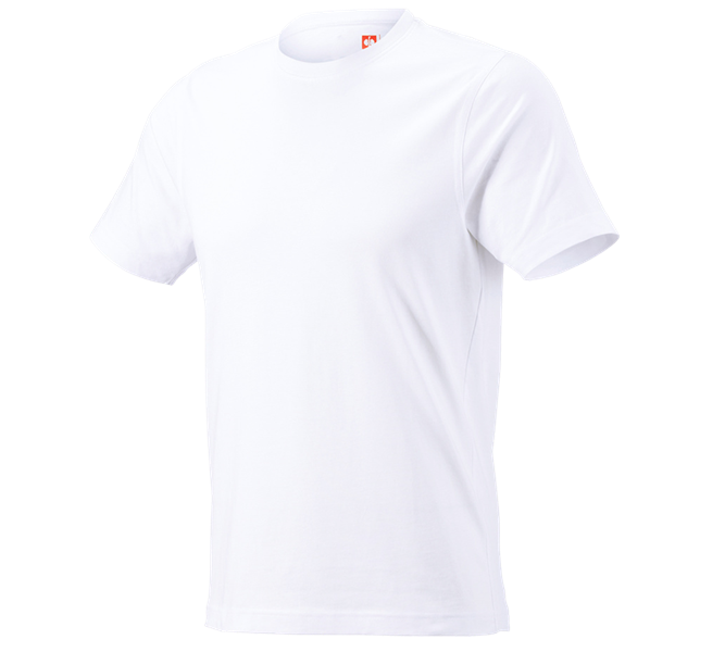 Hauptansicht, Medical, e.s. T-Shirt cotton, slim fit, weiß