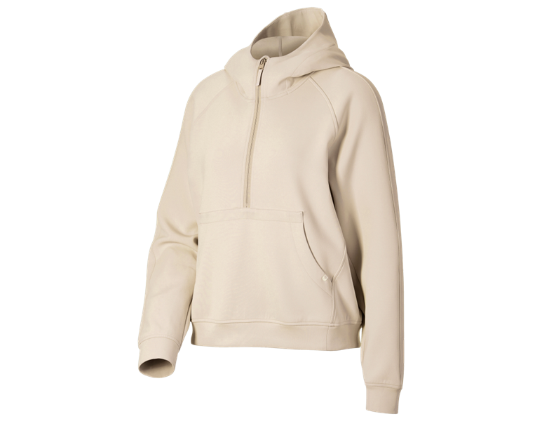 Hauptansicht, Damen, Modal-Hoody e.s.avida, Damen, jurabeige