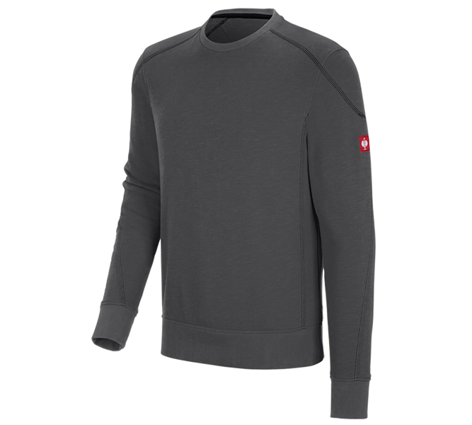 Hauptansicht, Sweats | Hoodies, Sweatshirt cotton slub e.s.roughtough, titan