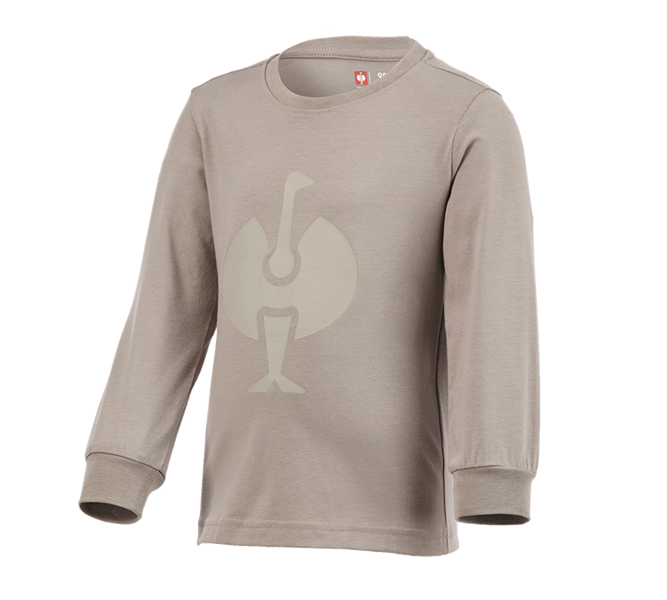 Hauptansicht, Shirts & Co., e.s. Pyjama Longsleeve, Kinder, delphingrau