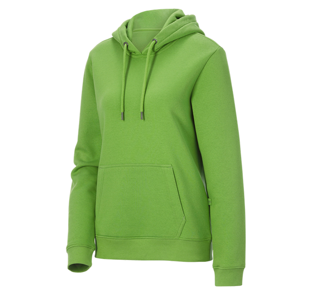 Hauptansicht, Neuheiten, e.s. Hoody-Sweatshirt poly cotton, Damen, seegrün