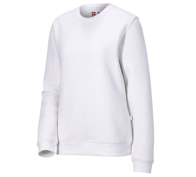 Hauptansicht, Bekleidung, e.s. Sweatshirt poly cotton, Damen, weiß