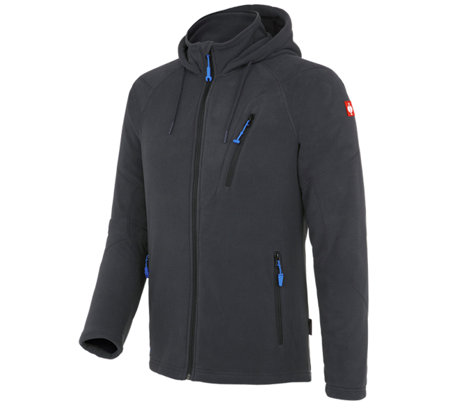 Hauptansicht, Jacken, Kapuzen Fleece Jacke e.s.motion 2020, graphit