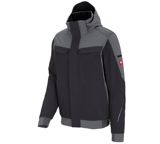 Hauptansicht, Bekleidung, Winter Funktions Jacke e.s.dynashield, zement/graphit