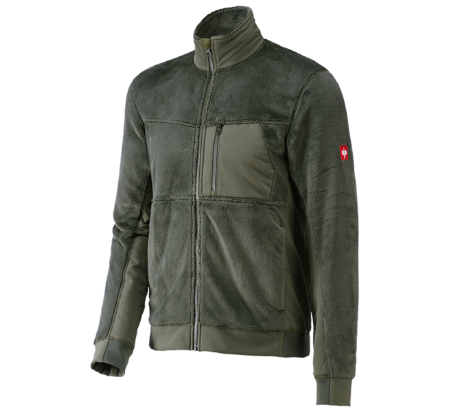Hauptansicht, Fleecejacken | Strickjacken, Jacke highloft e.s.dynashield, thymian