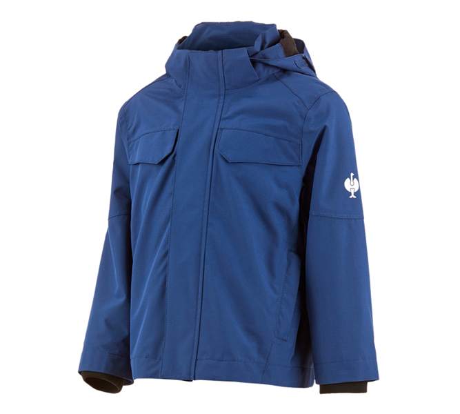 Hauptansicht, Regenjacken, Regenjacke e.s.concrete, Kinder, alkaliblau