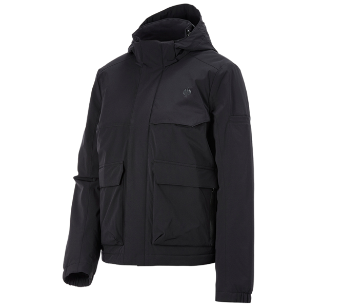 Hauptansicht, Bekleidung, Winterjacke e.s.trail, Damen, schwarz