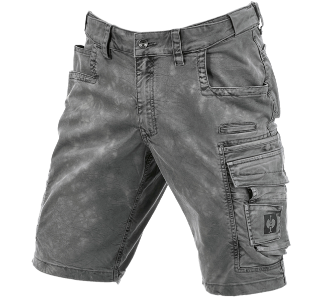 Hauptansicht, Bekleidung, Eintracht Shorts Dye, faded grey