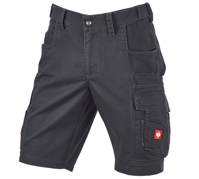 Hauptansicht, Bekleidung, Eintracht Shorts, oxidblack