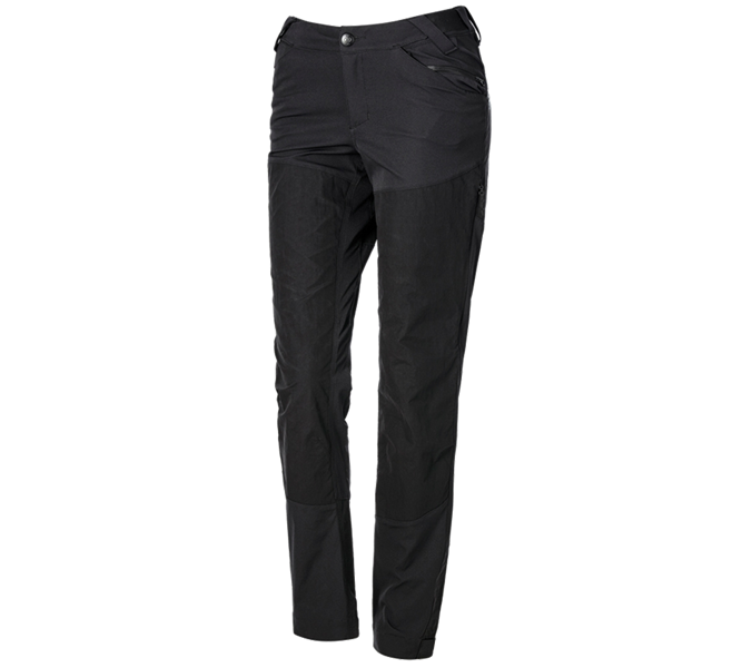 Hauptansicht, Bekleidung, Hybrid Funktionshose e.s.trail, Damen, schwarz