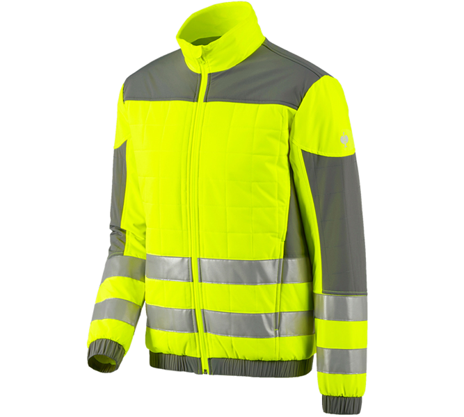 Hauptansicht, e.s.concrete, Warnschutzjacke e.s.concrete, warngelb/anthrazit