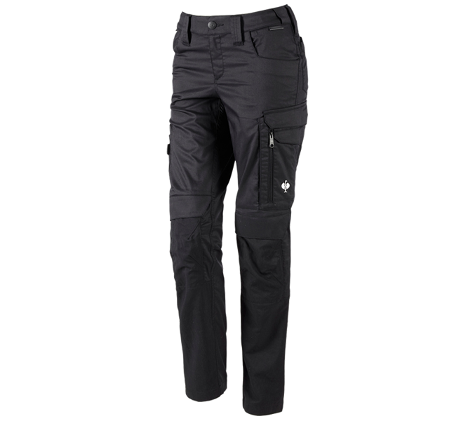 Hauptansicht, Damen, Bundhose e.s.concrete light, Damen, schwarz