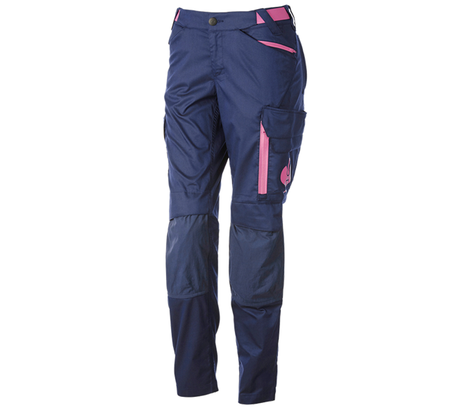 Hauptansicht, Damen, Bundhose e.s.trail, Damen, tiefblau/tarapink