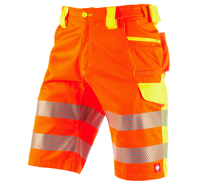 Hauptansicht, e.s.motion 2020, Warnschutz Short e.s.motion 2020, warnorange/warngelb