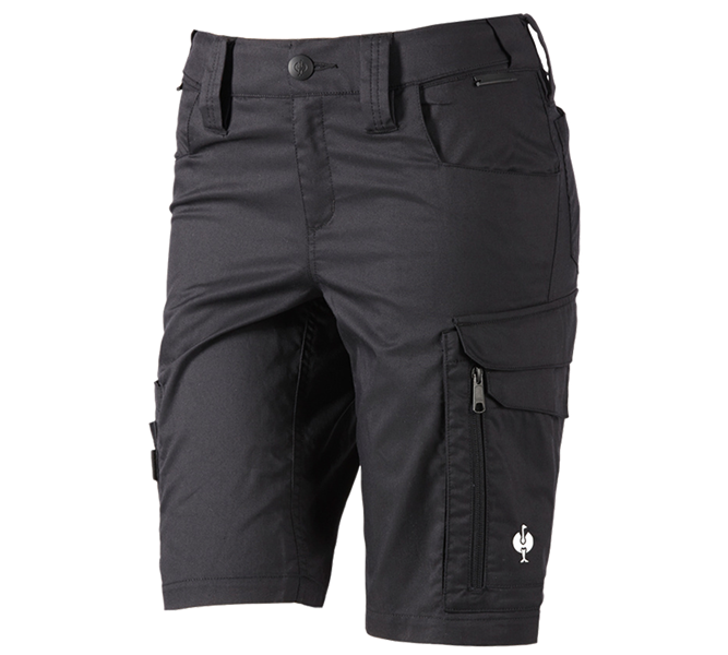 Hauptansicht, Damen, Short e.s.concrete light, Damen, schwarz
