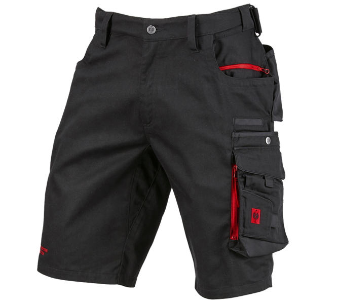 Hauptansicht, Shorts | 3/4 Hosen, FCB Work Shorts, black/straussred