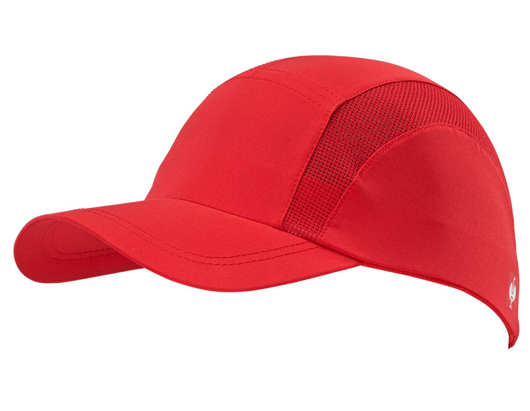 Hauptansicht, Bekleidung, e.s. Funktions-Cap light, rot