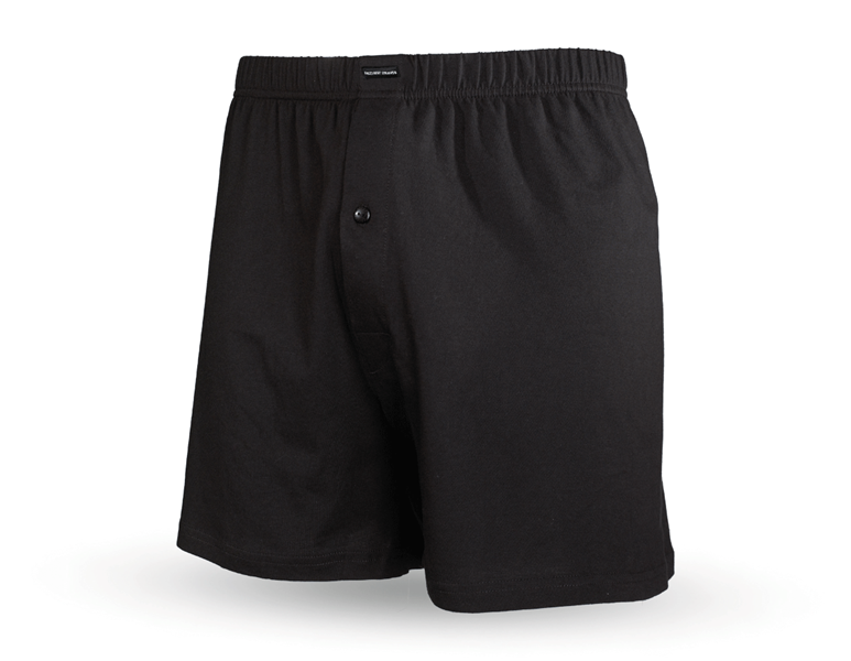 Hauptansicht, Bekleidung, Boxer-Short, 2er Pack, schwarz