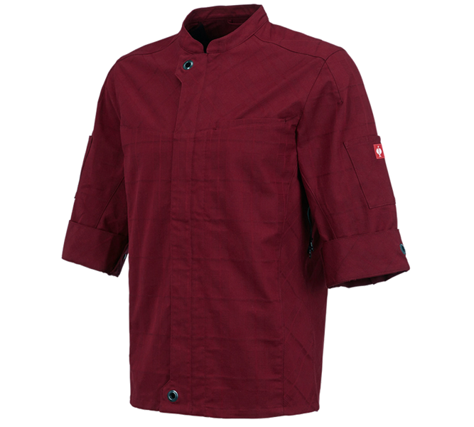 Hauptansicht, e.s.fusion, Berufsjacke kurzarm e.s.fusion, Herren, rubin