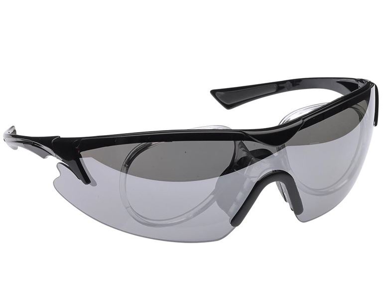Hauptansicht, Augenschutz, e.s. Schutzbrille Araki, mit Brillenglashalterung, getönt