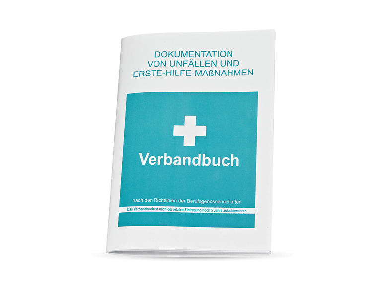 Hauptansicht, Zubehör, Verbandbuch